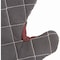 San Jamar Bestguard Oven Mitt, 17 in., WebGuard Plus Fabric, Black, Pair 800FG17-BK - alternate 2